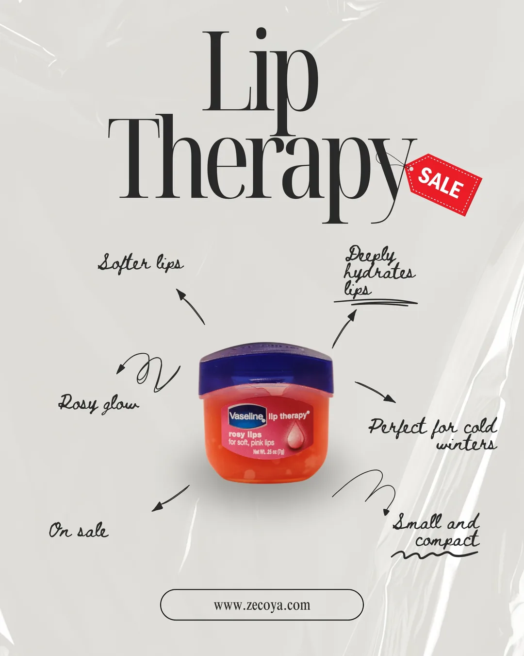 Zecoya Lip Therapy sale graphic by Orbis Media